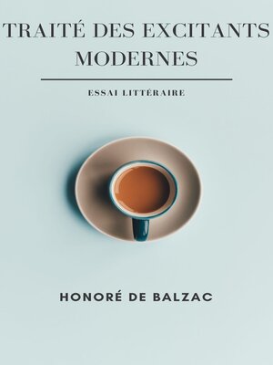 cover image of Traité des Excitants Modernes